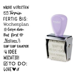 trodat Kreativstempel Creative Mini "Bullett Journal"