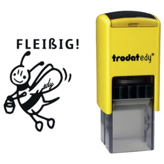 trodat Motivationsstempel Edy "Biene" gelb