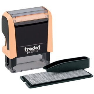 trodat Textstempel-Set Printy 4911 Typomatic pastell-creme