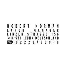 trodat Textstempel-Set Printy 4913 Typomatic pastell-rosa