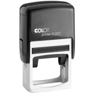 COLOP Textstempel Printer S 200 schwarz