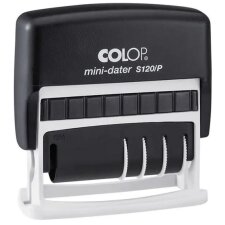 COLOP Datumstempel Mini-Dater S 120/P schwarz