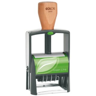 COLOP Datumstempel Classic 2660 Green Line 6-zeilig