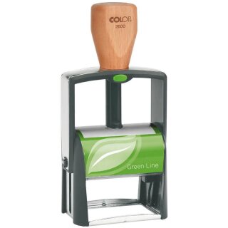 COLOP Textstempel Classic 2600 Green Line 8-zeilig