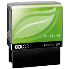 COLOP Textstempel Printer 30 Green Line 5-zeilig Gutschein
