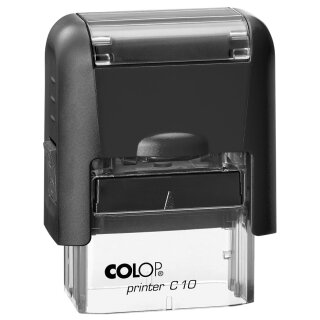 COLOP Textstempel Printer C10 3-zeilig schwarz