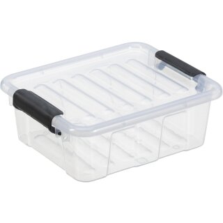 plast team Aufbewahrungsbox HOME BOX 1,5 Liter transparent