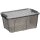 plast team Aufbewahrungsbox HOME BOX 8,0 Liter grau-transparent