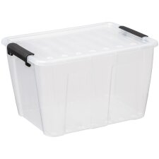 plast team Aufbewahrungsbox HOME BOX 15 Liter transparent