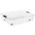 plast team Aufbewahrungsbox HOME BOX BEDROLLER XL 49 Liter transparent