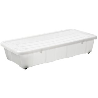 plast team Aufbewahrungsbox BEDROLLER EASY 30 Liter transparent