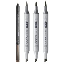 COPIC Marker ciao 3+1 Set SHADE "Dark Warm Gray"