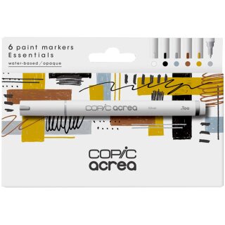 COPIC Marker acrea "Essentials" 6er Set