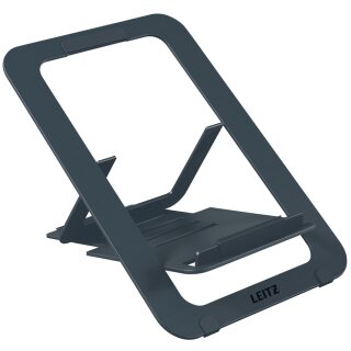 LEITZ Notebook-Ständer Ergo ultraflach dunkelgrau