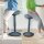 LEITZ Sitz-Steh-Hocker Ergo Active mit Komfortsitz dunkelgrau