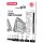 uni-ball URBAN SKETCHING-Starterset uni pin 9er Koffer