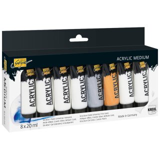 KREUL SOLO Goya Acrylic Medium 20 ml 8er Set