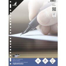 kangaro Ringbucheinlagen 220 x 297 mm liniert 100 Blatt