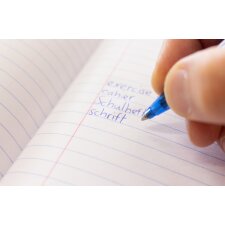 kangaro Schulheft DIN A4 liniert farbig sortiert 5...