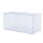 deflecto Organisationsbox Cube Doppel 1 Fach glasklar