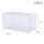 deflecto Organisationsbox Cube Doppel 1 Fach glasklar