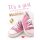 CACTUS Geburtskarte "Rosa Turnschuhe"
