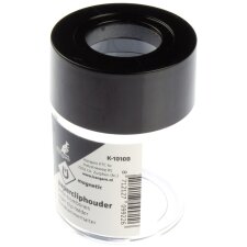 kangaro Klammernspender rund transparent / schwarz