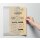 DURABLE Infohalter rPET DIN A4 selbstklebend transparent