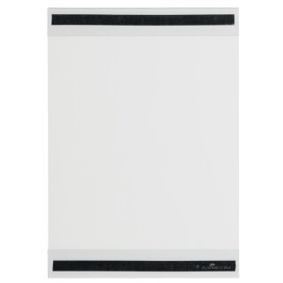 DURABLE Infohalter rPET DIN A4 magnethaftend transparent 5 Stück