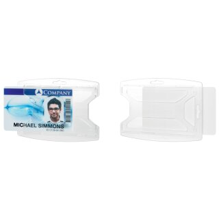 DURABLE Ausweishalter "reXycle" für 1 Karte transparent