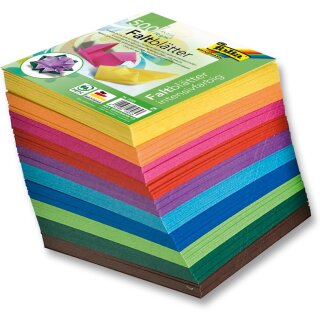 folia Faltblätter MINI 50 x 50 mm 500 Blatt