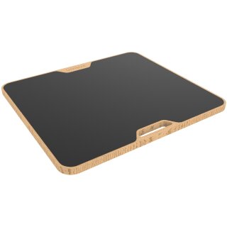 UNiLUX Fußwippe BALANCY schwarz/holz