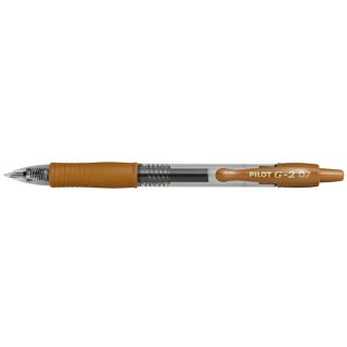 PILOT Gelschreiber G2 07 schokobraun