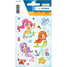 HERMA Sticker MAGIC "Little Mermaid" Transpuffy