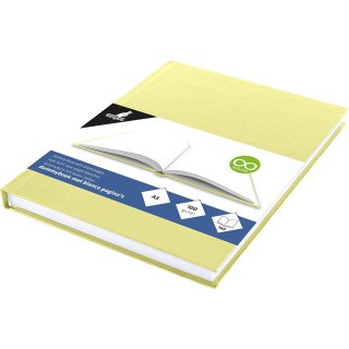 kangaro Skizzenbuch 80 Blatt DIN A5 pastell-gelb