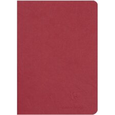 Clairefontaine Notizbuch AGE BAG DIN A5 blanko rot 48 Blatt