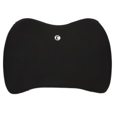 cartrend Lendenkissen Memory Foam schwarz