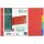 EXACOMPTA Karton-Register 148 x 210 mm 4-teilig