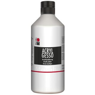 Marabu Acrylgrundierung "Acryl Gesso" 500 ml weiß