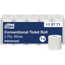 TORK Toilettenpapier 2-lagig weiß Großpackung...