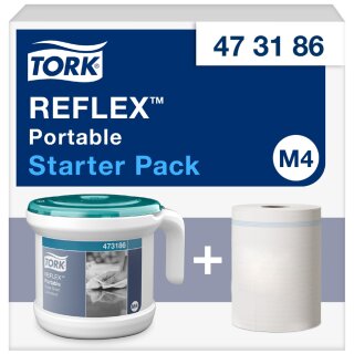 TORK Tragbarer Reflex Innenabrollspender PERFORMANCE 1 Spender und 1 Rolle