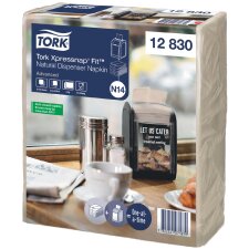 TORK Xpressnap Fit Spender-Servietten 213 x 165 mm natur...