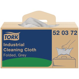 TORK Industrie-Reinigungstücher 415 x 355 mm grau 210 Tücher