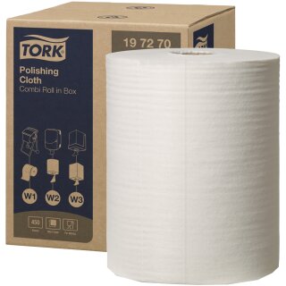TORK Polier-Putzrolle 1-lagig weiß 171 m