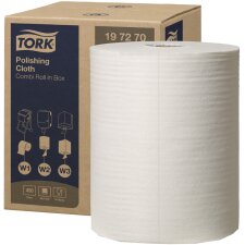 TORK Polier-Putzrolle 1-lagig weiß 171 m