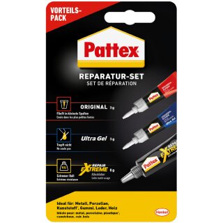 Pattex Reparatur-Set 3-teilig