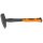 Bradas Schlosserhammer 200 g anthrazit/orange