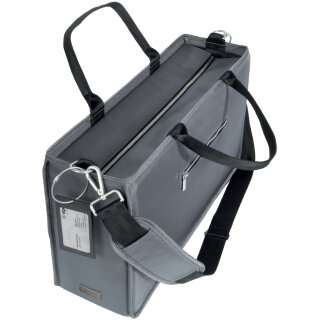 sigel Businesstasche Desk Sharing Bag RPET Größe: L grau