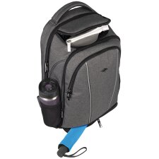 WEDO Notebook-Rucksack College mit Komfortausstattung grau