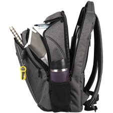 WEDO Notebook-Rucksack Denim mit Komfortausstattung blau